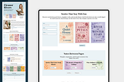 Author - Wix Studio Website, a Wix Template by Kitteeh (Thumbnail 4 of 13)