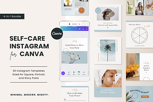 4-in-1 Coaching Bundle For Canva