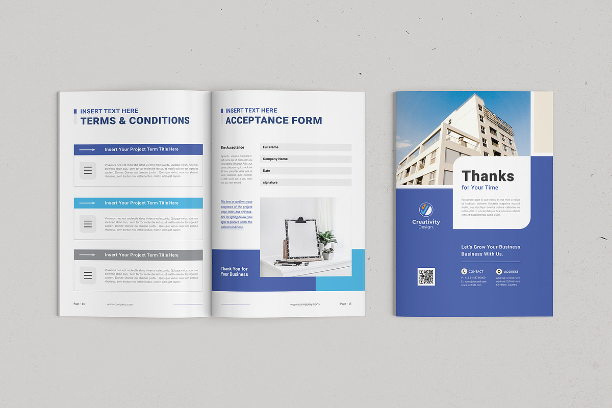 Business Proposal Brochure Template, a Brochure Template by Creativity-Design (Photo 5 of 6)