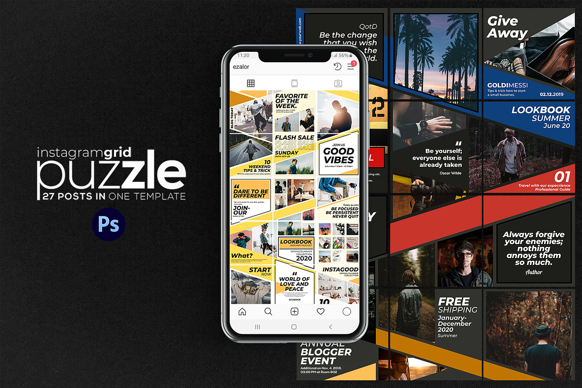 Canva | PS Puzzle Bundle, a Social Media Template by Analogi Studio (Photo 23 of 36)