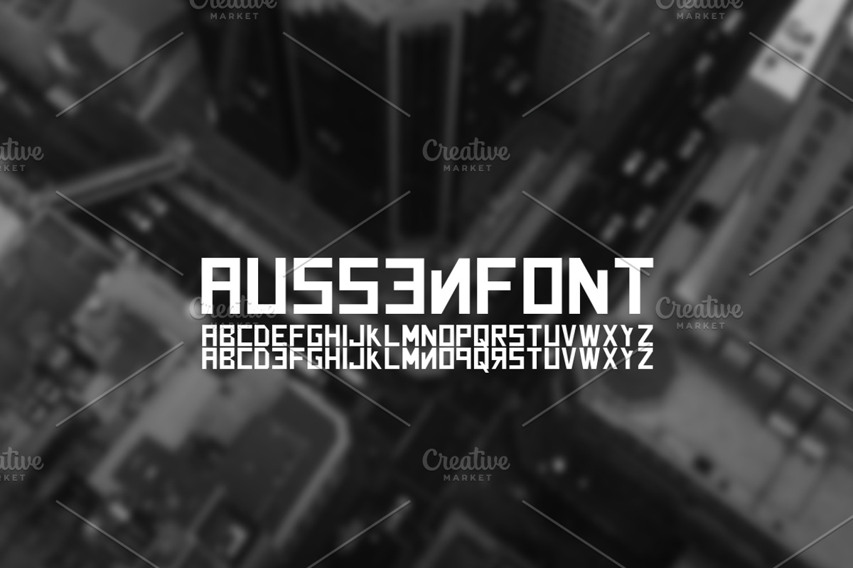 Font | AUSSEN FONT