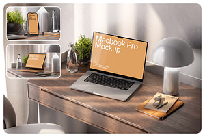 Workspace Device Mockup Set