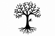 Nature Tree Vector Collection, an Illustration by BIPLOB EXPERT (Thumbnail 2 of 9)