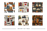 Book Retro Art Style Patterns, a Pattern Graphic by karenfoleyphoto (Thumbnail 6 of 9)
