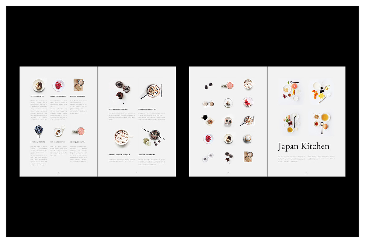FOODIES Recipes Book Cookbook, a Magazine Template by Arif Tri Ananta (Photo 5 of 14)