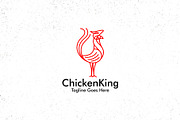 Chicken King Logo, a Branding & Logo Template by Maxim apperian (Thumbnail 3 of 3)