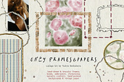 Only Frames Papers Collage Kit, an Object Graphic by Yuliya Derbisheva (Thumbnail 1 of 12)