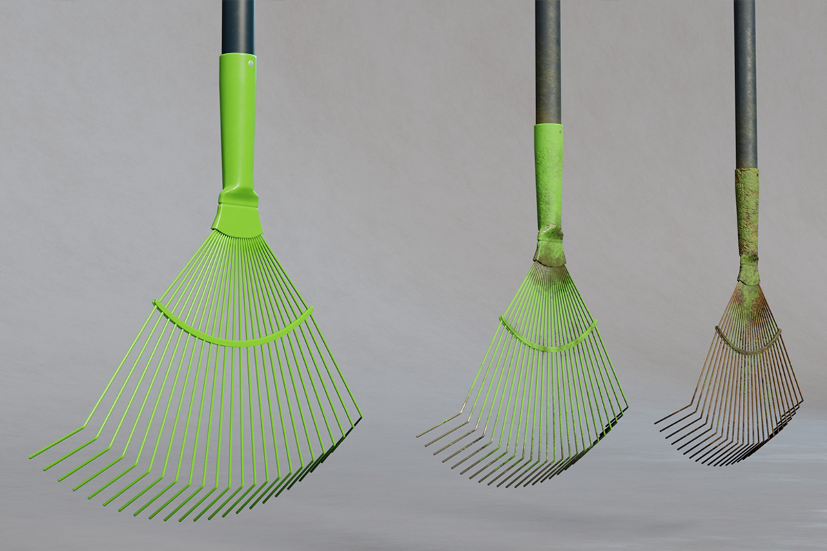 Leaf rake, an Object 3D Model by mockupzz (Photo 4 of 10)