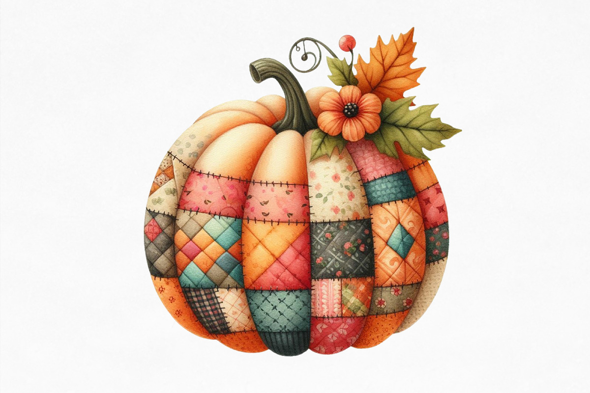 Pumpkin with Pattern Sublimation, an Illustration by Designking (Photo 4 of 4)