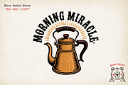 Caffeine & Chaos, Retro Coffee, an Object Graphic by GlitterCraft (Thumbnail 8 of 101)