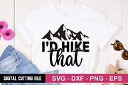 Hiking SVG Bundle, a Graphic by Buysvgbundles (Thumbnail 7 of 10)
