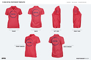 Womens Polo Shirt Mockup, a Shirt Mockup by PrePress Toolkit (Thumbnail 3 of 3)
