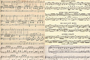Antique Music Sheets - Set 02, a Texture Graphic by Gwenhw (Thumbnail 2 of 2)