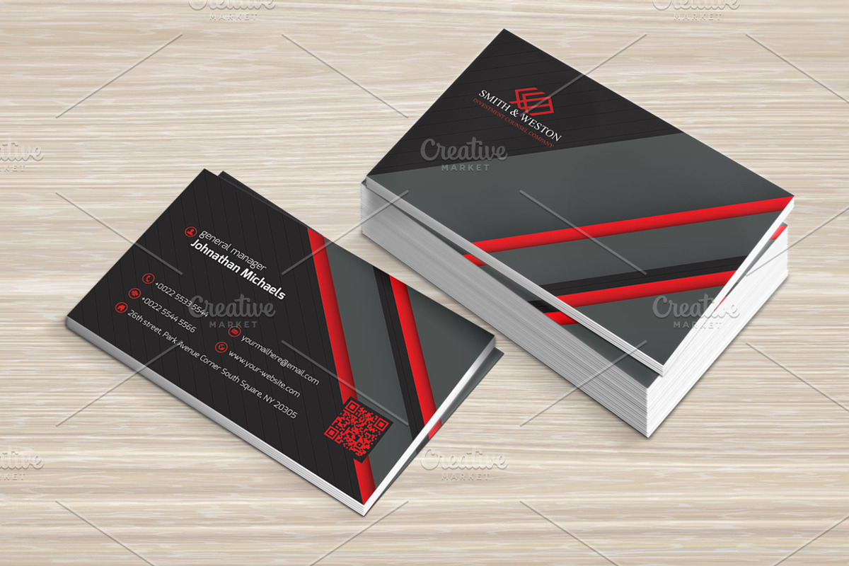 Corporate Business Card, a Business Card Template by BettyDesign (Photo 2 of 6)