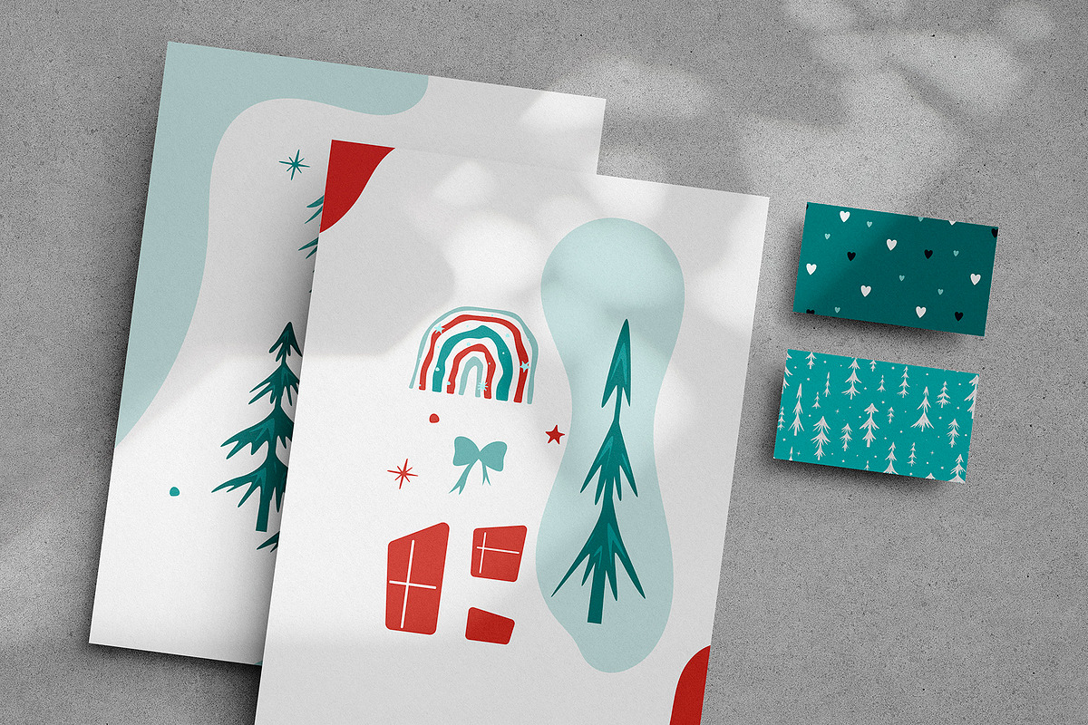 Winter Time Abstract Collection, an Illustration by Svetlana Avv (Photo 4 of 8)