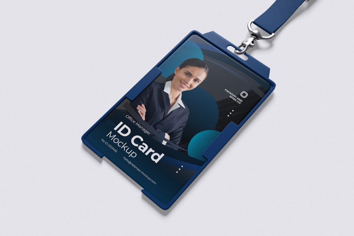 ID Card Mockup Bundle Set, an Advertising Mockup by Rielismee (Photo 2 of 5)