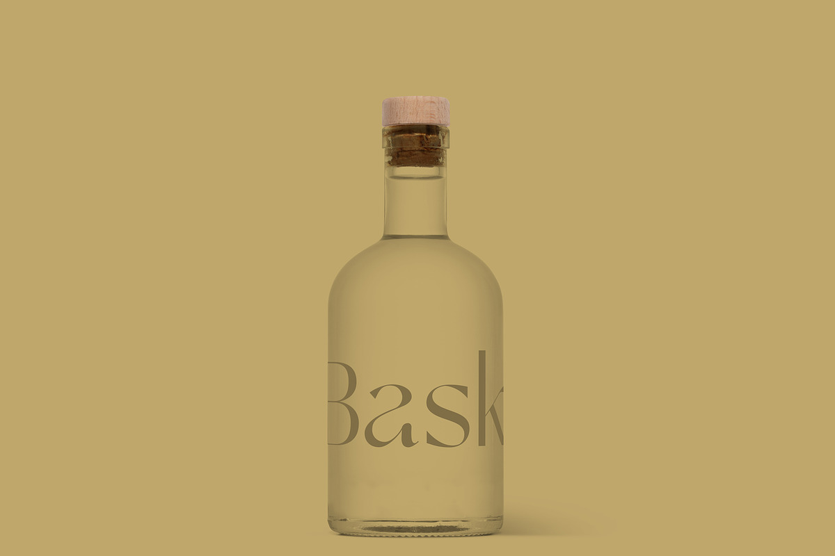 Glass Liquor Bottle Mockup, a Packaging Mockup by Copal (Photo 5 of 12)