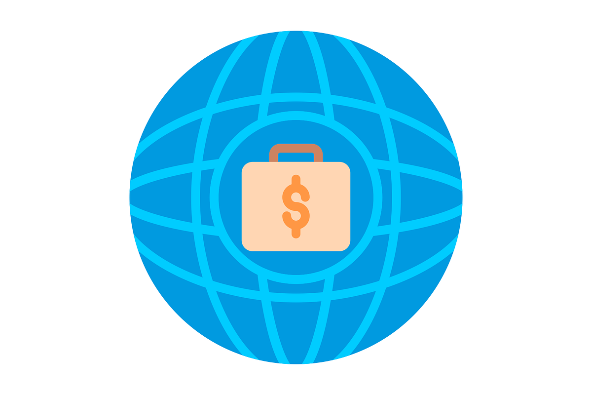 Global Flat Icon, a Duotone Icon by Pexelpy (Photo 3 of 3)