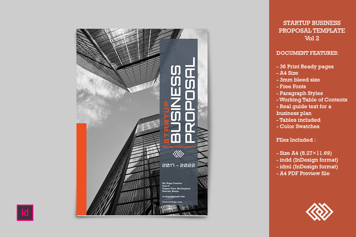 Startup Business Proposal Vol 2, a Brochure Template by Machel Design (Photo 2 of 12)