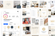 50 Canva Instagram Realtor Templates, a Social Media Template by Estatik Designs (Thumbnail 2 of 9)