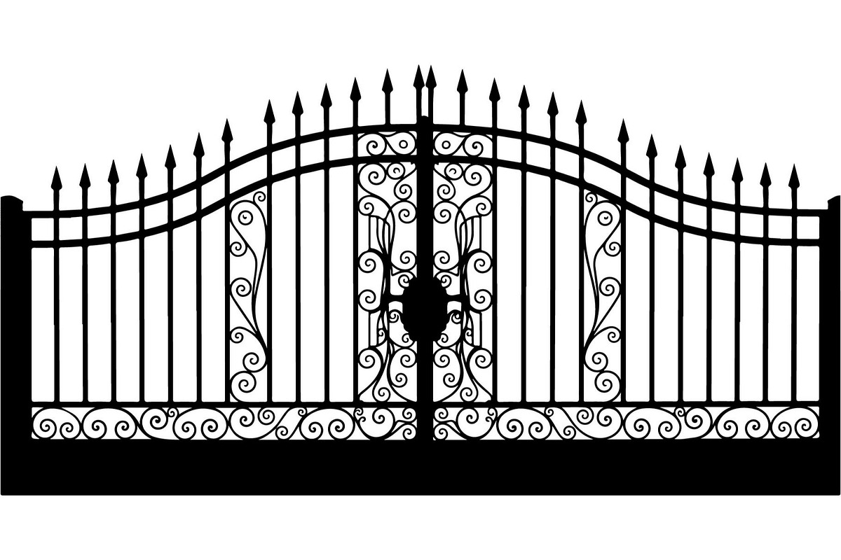 Wrought Iron Fence, an Object Graphic by Creativeshirt (Photo 10 of 19)