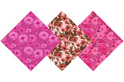 Pink Floral Seamless Patterns, an Illustration by DreamPrint404 (Thumbnail 4 of 5)