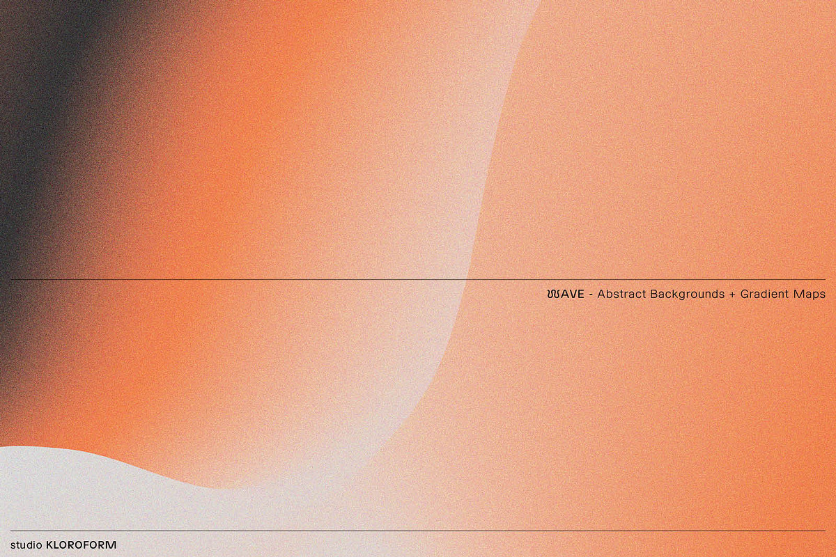 WAVE - backgrounds + Gradient Maps, a Background Graphic by kloroform (Photo 14 of 22)