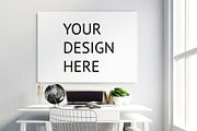 10 workplace poster mock up, a Print Template by ChromiumHeart (Thumbnail 9 of 11)