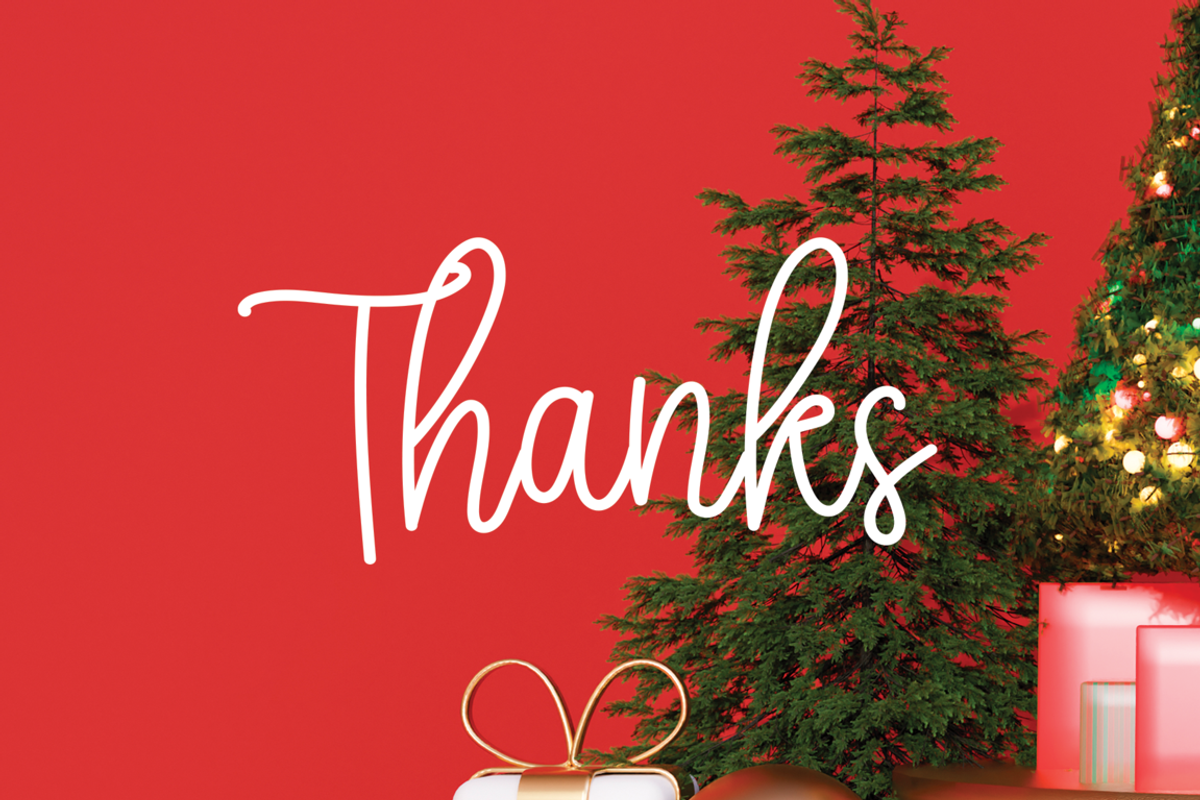 Hey Christmas, a Script Font by Scratchones (Photo 5 of 8)