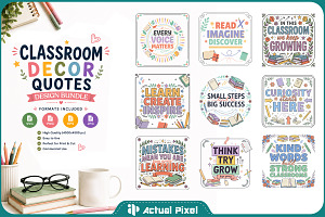 Classroom Decor Quotes Bundle