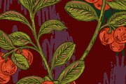 Sunflowers Cranberries and Hen, a Pattern Graphic by NayaChu (Thumbnail 5 of 9)