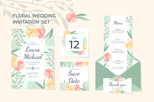 Wedding stationery pack, a Marketing Template by Rosa Puchalt