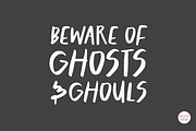 CREAKY STAIRS Scary Halloween Font, a Sans Serif Font by Blush Font Co. (Thumbnail 5 of 6)