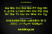 Outspread - Futuristic Font, a Sans Serif Font by Pixesia Studio (Thumbnail 10 of 10)