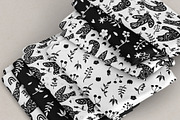 FLORAL BLACK BIRD SILHOUETTES Spring, an Object Graphic by Creativemaker (Thumbnail 8 of 14)