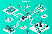 Isometric 3D Vector Illustrations, a Templates & Theme by alexdndz (Thumbnail 6 of 32)