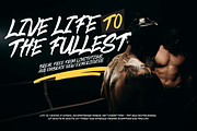 Smasher Bold Grunge Brush Font, a Handwritten Font by Ronny Studio (Thumbnail 2 of 9)