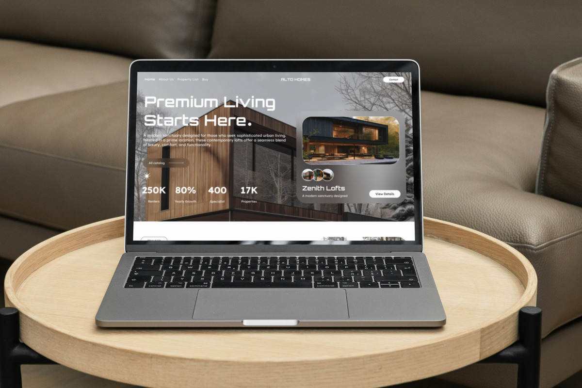 Alto Homes - Real Estate Landing UI, a Landing Page Template by productype1 (Photo 5 of 5)