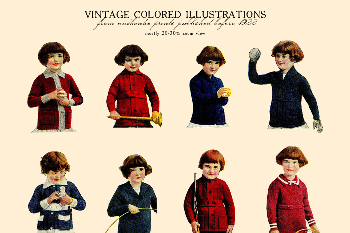 38 Children Colored Illustrations, a Person Illustration by Unember (Photo 4 of 4)