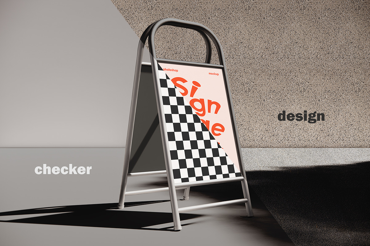 Signage Mockup Set, an Advertising Mockup by Mirachma Project (Photo 11 of 11)