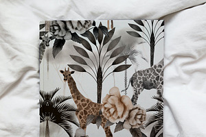 Sauvage, Luxury Jungle Pattern