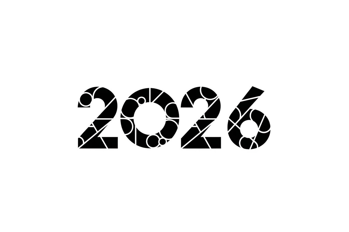 2026 New Year Line Art Bundle, an Illustration by hafijul (Photo 9 of 11)