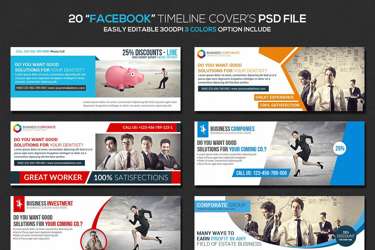 350+ Print Templates Bundle, a Flyer Template by graphicforest (Photo 16 of 44)