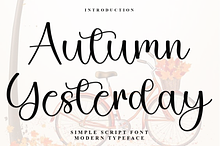 Autumn Yesterday