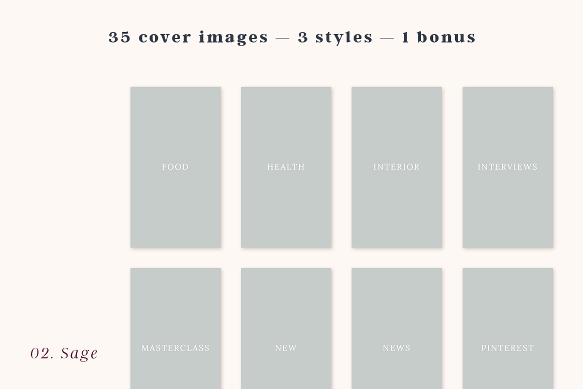 Blush Tones Insta Highlight Covers, a Graphic by Head of House (Photo 3 of 5)