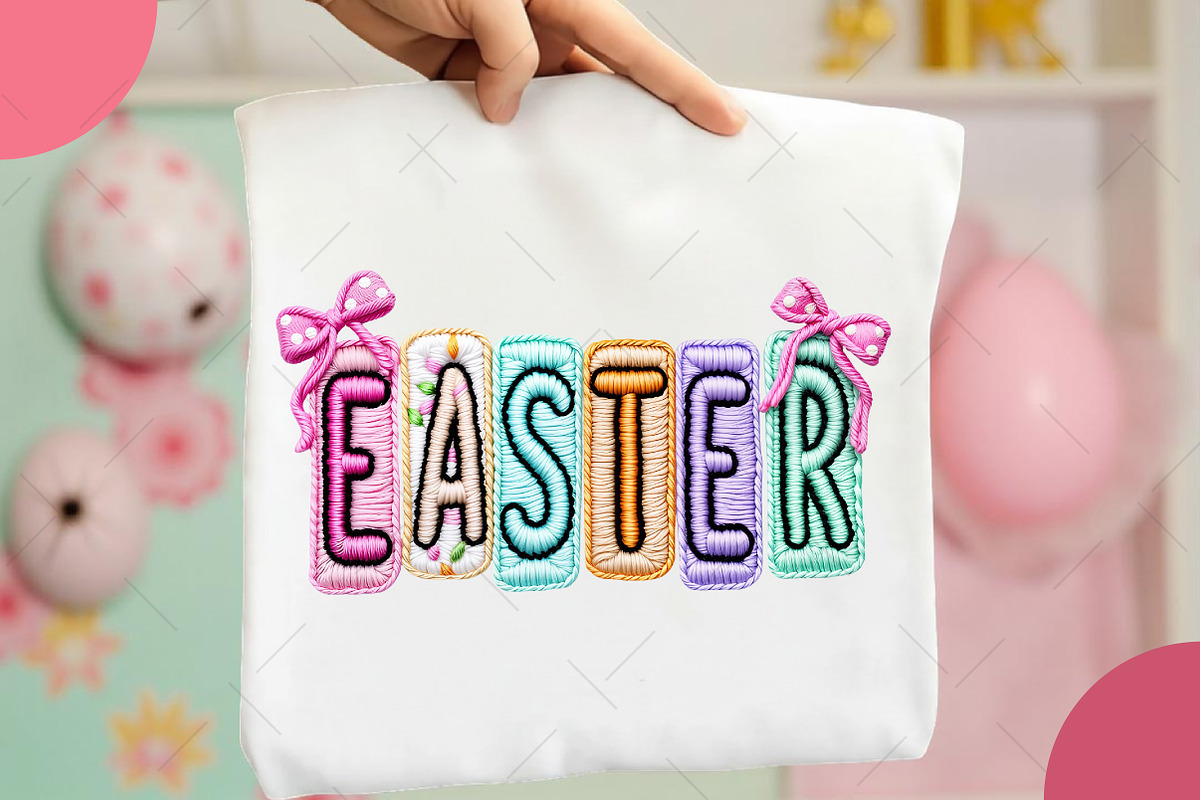 Faux Yarn Coquette Easter Png, an Illustration by OK Design (Photo 2 of 6)