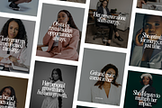235 Girl Boss Quotes, a Social Media Template by Defects (Thumbnail 2 of 2)