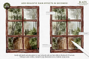 Rain Effects Brushes Procreate, a Brush Add-On by Julia Dreams (Thumbnail 2 of 6)