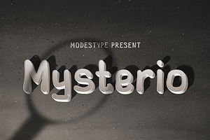 Mysterio - Crime Solving Comic Font