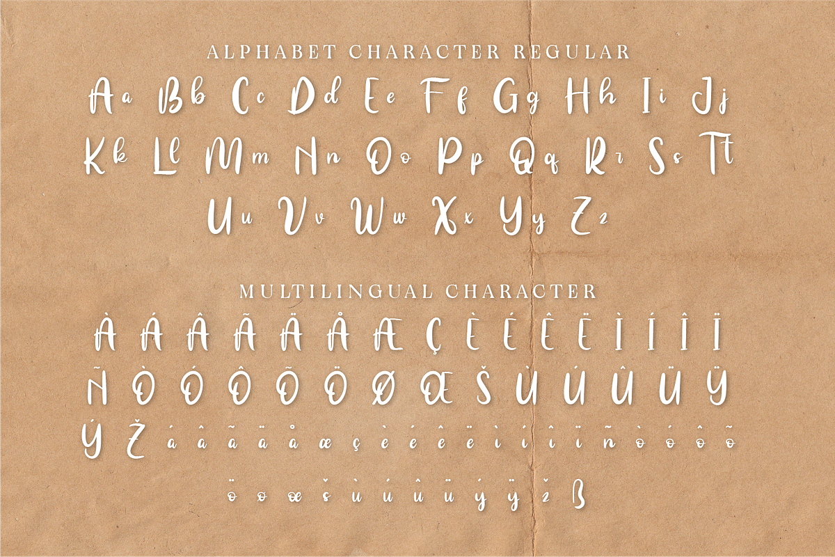 Myrellis Script - Bold Script, a Script Font by Indotype Foundry (Photo 7 of 10)